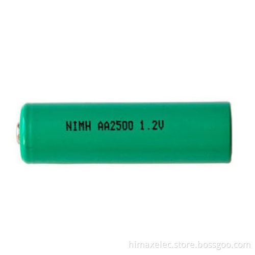High Capacity NiMH Rechargeable Battery Pack, 4.8V, AA, 1500mAh for Breastlight